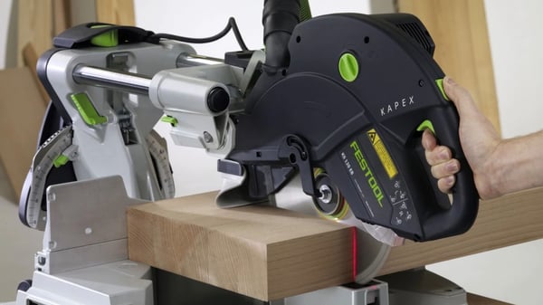 Festool kapex - cutting wood